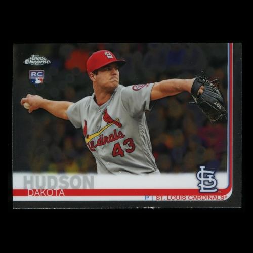 Dakota Hudson RC 2019 Topps Chrome Rookie Cardinals
