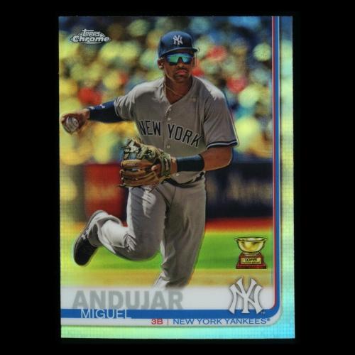 Miguel Andujar 2019 Topps Chrome All-Star Rookie Yankees