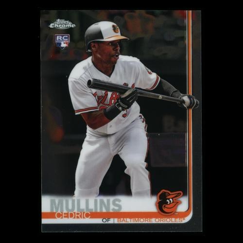 Cedric Mullins RC 2019 Topps Chrome Rookie Orioles