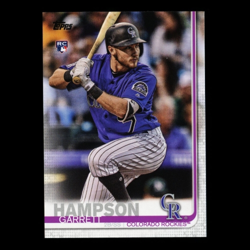 Garrett Hampson RC 2019 Topps Rookie Rockies