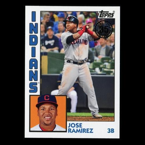 Jose Ramirez 2019 Topps 35th Anniversary '84 Retro Indians