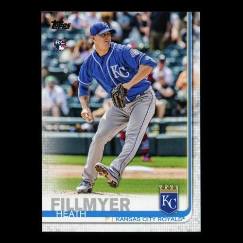 Heath Fillmyer RC 2019 Topps Rookie Royals