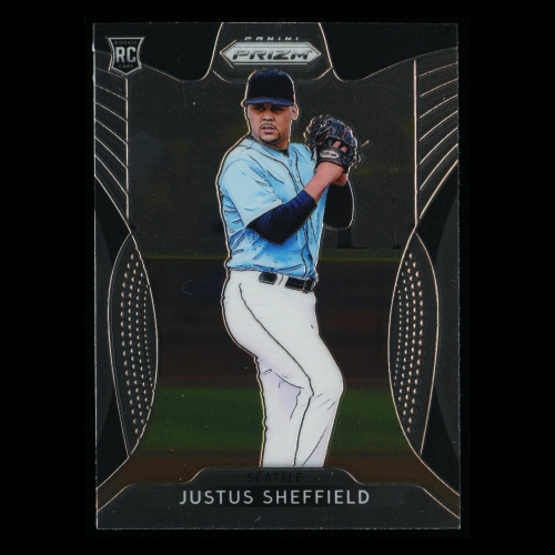 Justus Sheffield RC 2019 Prizm Rookie Mariners