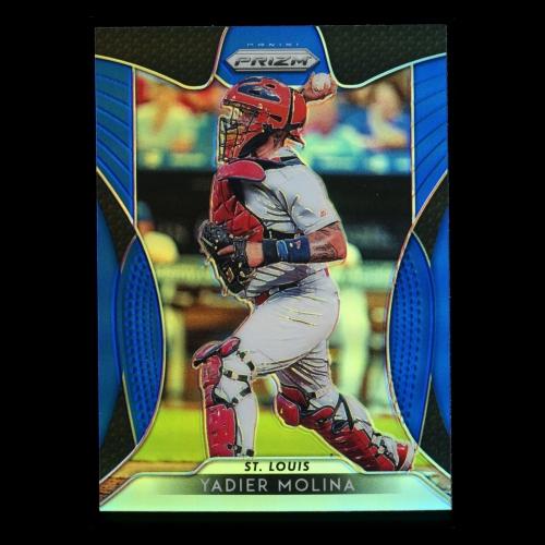 Yadier Molina 2019 Prizm Blue Cardinals