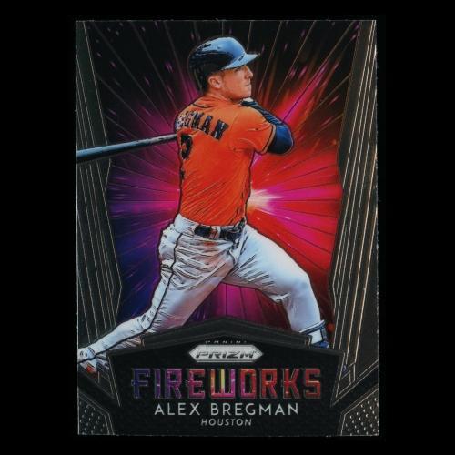Alex Bregman 2019 Prizm Fireworks Astros