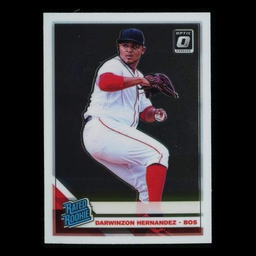 Darwinzon Hernandez RR 2019 Optic Rated Rookie Red Sox