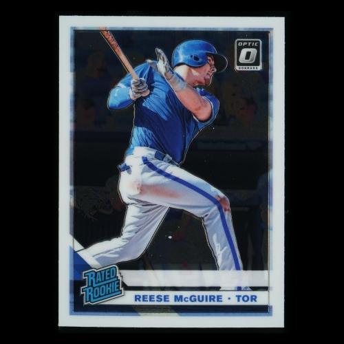 Reese McGuire RR 2019 Optic Rated Rookie Blue Jays