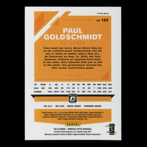 Paul Goldschmidt 2019 Optic Blue Cardinals