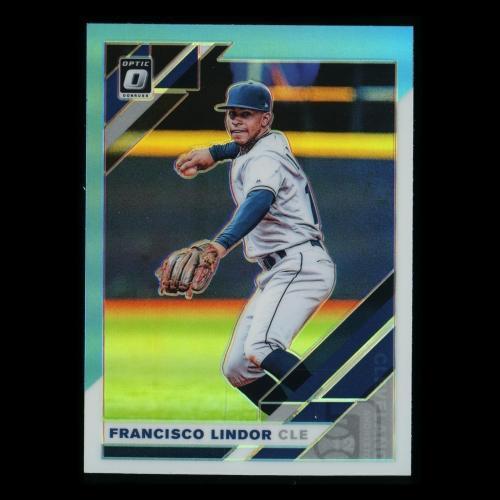 Francisco Lindor 2019 Optic Blue Indians