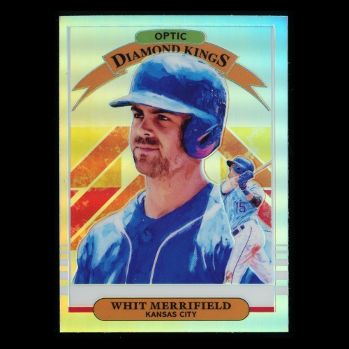 Whit Merrifield 2019 Optic Diamond Kings Royals