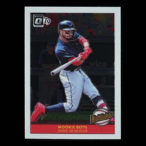 Mookie Betts 2019 Optic Hightlights Red Sox