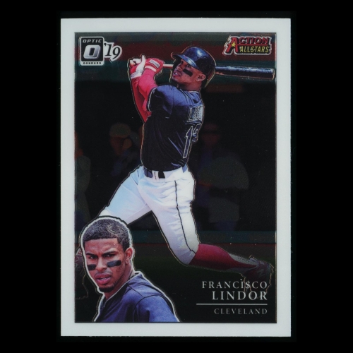 Francisco Lindor 2019 Optic Action All Stars Indians