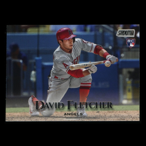 David Fletcher RC 2019 Stadium Club Rookie Angels