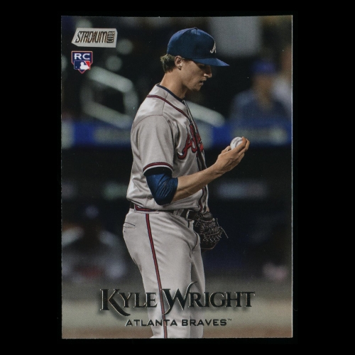 Kyle Wright RC 2019 Stadium Club Rookie Braves
