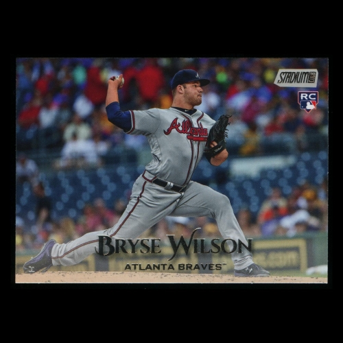 Bryse Wilson RC 2019 Stadium Club Rookie Braves