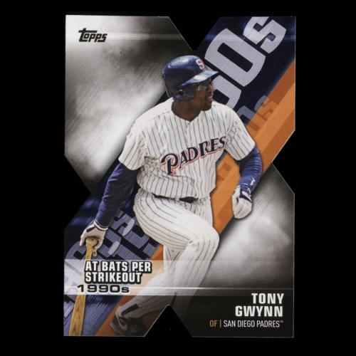 Tony Gwynn 2020 Topps Die-Cut At Bats Per Strikeout 1999s Padres