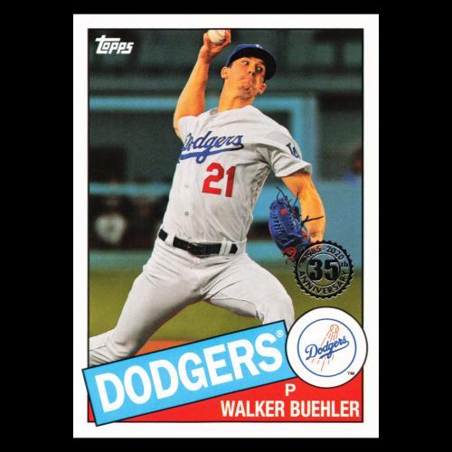 Walker Buehler 2020 Topps 1985 Retro Dodgers