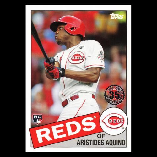 Aristides Aquino RC 2020 Topps 1985 Retro Rookie Reds