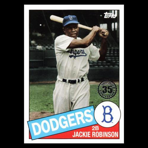 Jackie Robinson 2020 Topps 1985 Retro Dodgers