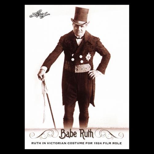 Babe Ruth 2016 Leaf Ruth in Victorian Costume for 1924 Film Role #58