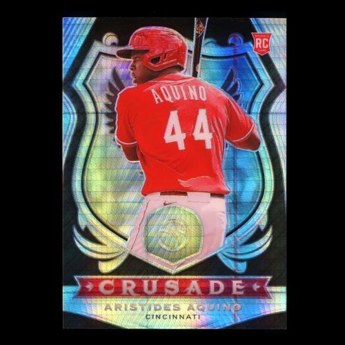 Aristides Aquino RC 2020 Chronicles Crusade Hyper Rookies Reds 107/299