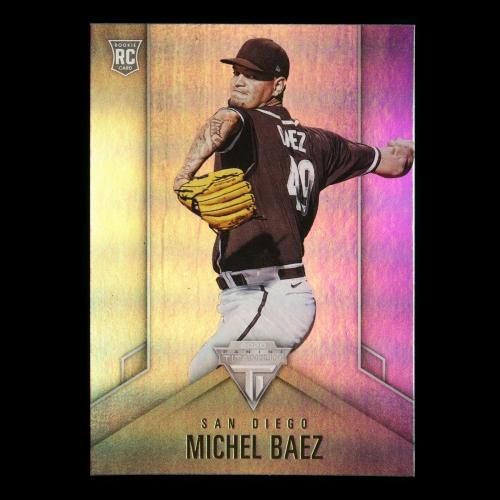 Michel Baez RC 2020 Chronicles Titanium Rookie Padres