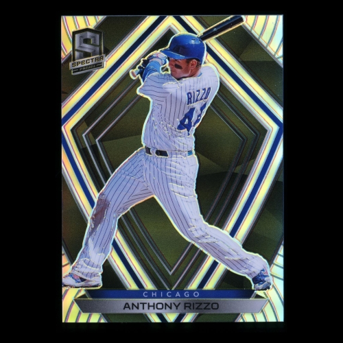 Anthony Rizzo 2020 Chronicles Spectra Silver Cubs