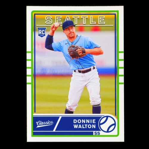 Donnie Walton RC 2020 Chronicles Classics Rookie Mariners
