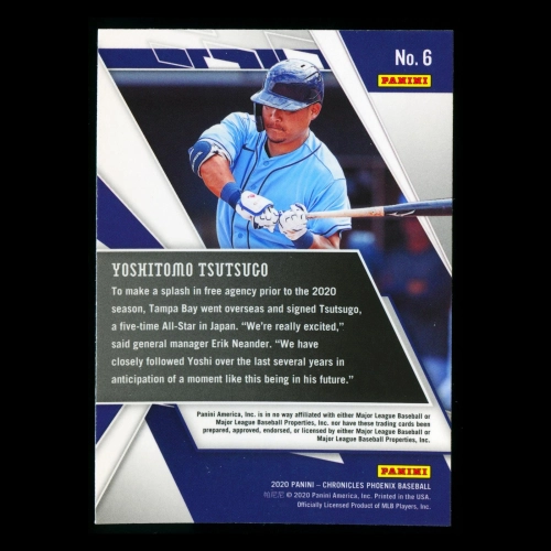 Yoshitomo Tsutsugo RC 2020 Chronicles Phoenix Rookie Rays
