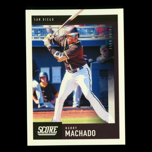 Manny Machado 2020 Chronicles Score Padres