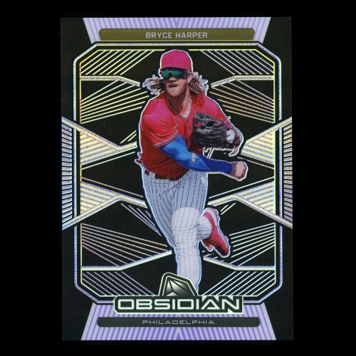 Bryce Harper 2020 Chronicles Obsidian Purple Phillies 91/99