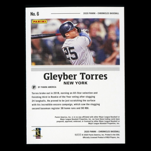 Gleyber Torres 2020 Chronicles Yankees