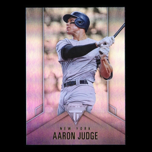 Aaron Judge 2020 Chronicles Titanium Yankees