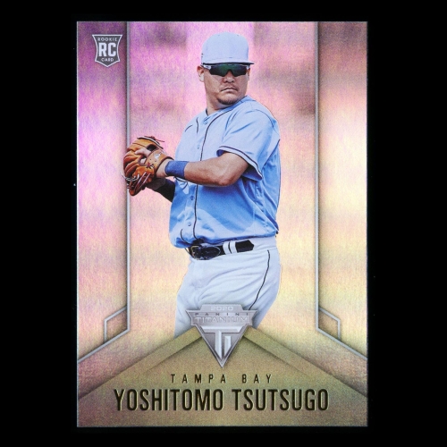 Yoshitomo Tsutsugo RC 2020 Chronicles Titanium Rookie Rays