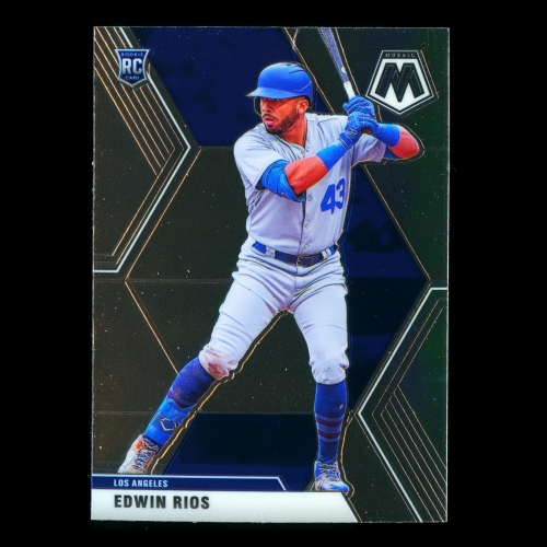 Edwin Rios RC 2020 Chronicles Mosaic Rookie Dodgers