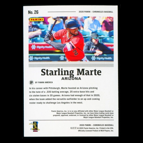 Starling Marte 2020 Chronicles Diamondbacks