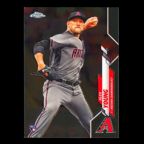 Alex Young RC 2020 Topps Chrome Rookie Diamondbacks