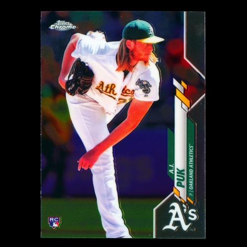 A.J. Puk RC 2020 Topps Chrome Rookie Athletics