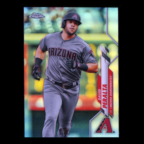 David Peralta 2020 Topps Chrome Refractor Diamondbacks