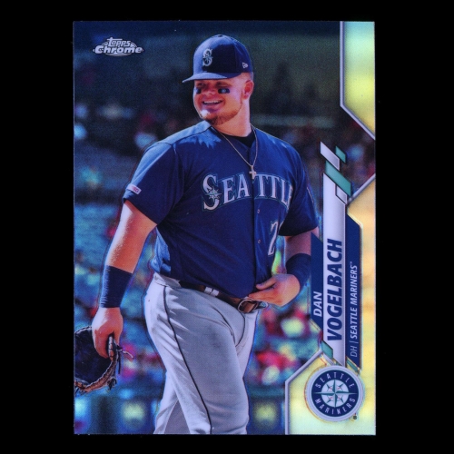Dan Vogelbach 2020 Topps Chrome Refractor Mariners