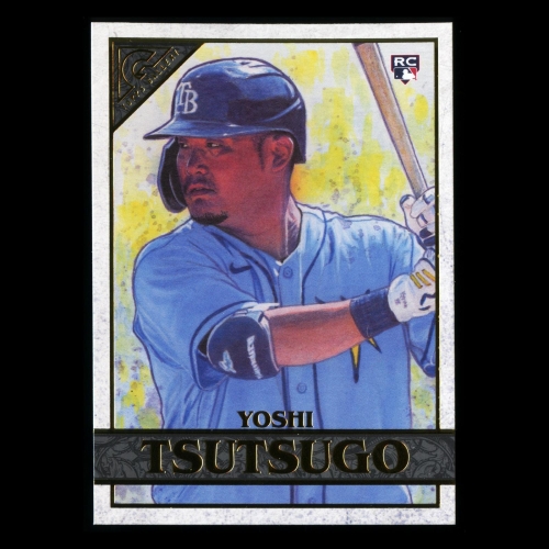 Yoshi Tsutsugo RC 2020 Gallery Rookie Rays