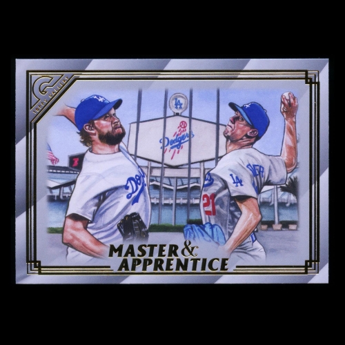 Clayton Kershaw | Walker Buehler 2020 Gallery Master & Apprentice Dodgers