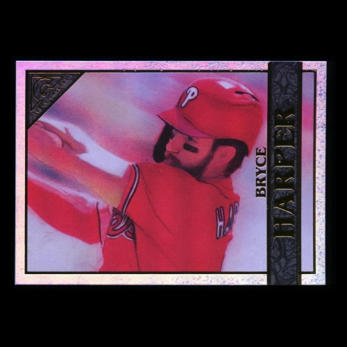 Bryce Harper 2020 Gallery Rainbow Foil Phillies