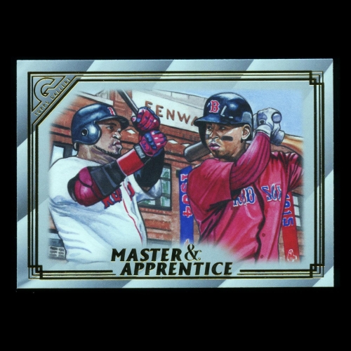 David Ortiz | Rafael Devers 2020 Gallery Master & Apprentice Red Sox