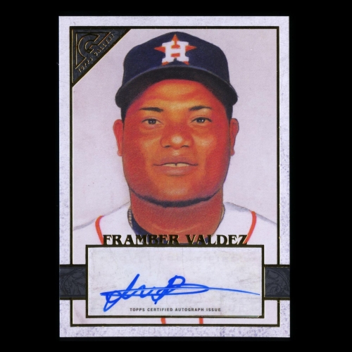 Framber Valdez 2020 Gallery Auto Astros