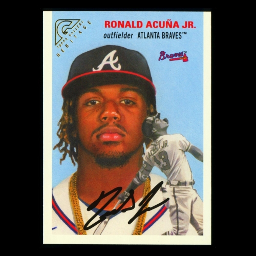 Ronald Acuna Jr. 2020 Gallery Heritage Braves