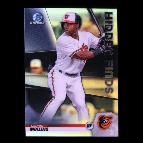 Cedric Mullins 2020 Bowman Chrome Hidden Finds Orioles
