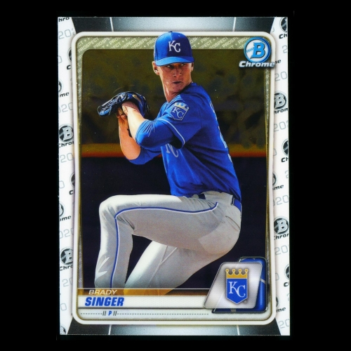 Brady Singer 2020 Bowman Chrome Prospect Royals