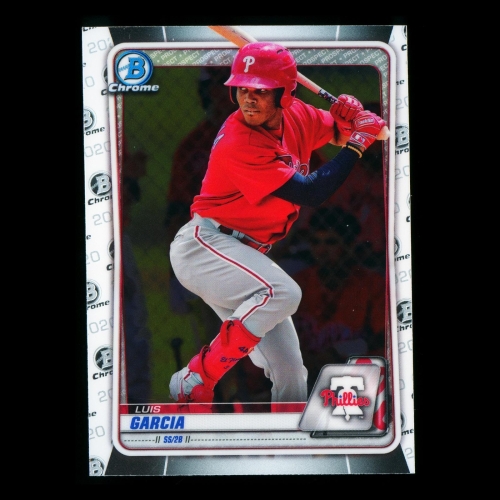 Luis Garcia 2020 Bowman Chrome Prospect Phillies