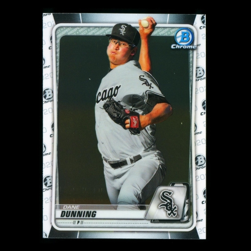 Dane Dunning 2020 Bowman Chrome Prospect White Sox
